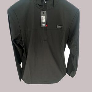 Travis Mathew "Wanderlust" Quarter Zip Black - various sizes